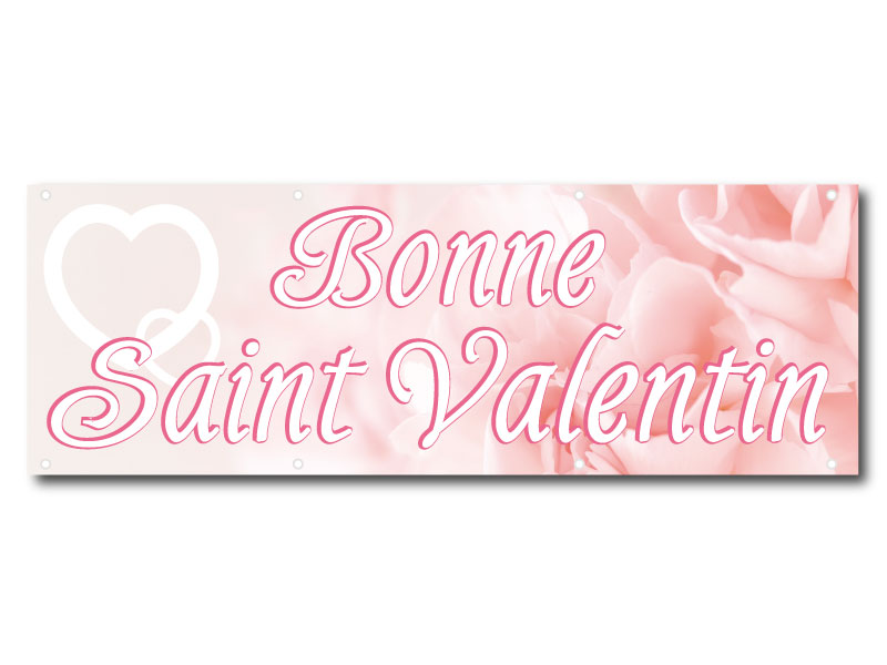 Bonne Saint Valentin - Banderole