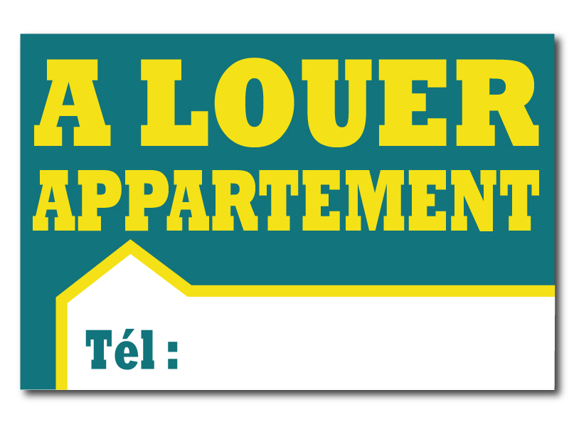 Panneau immobilier - Appartement A louer 