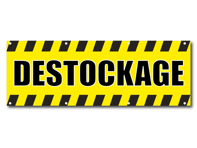 Destockage - Banderole 